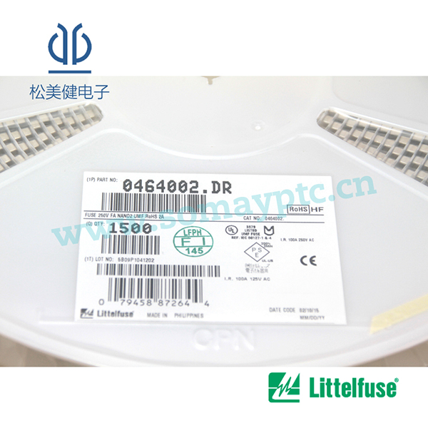 464002.DR Littelfuse 2A/250V 46