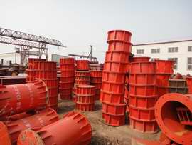 钢支撑固定端活络端