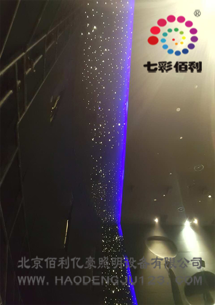 中影电影院播放厅光纤星空