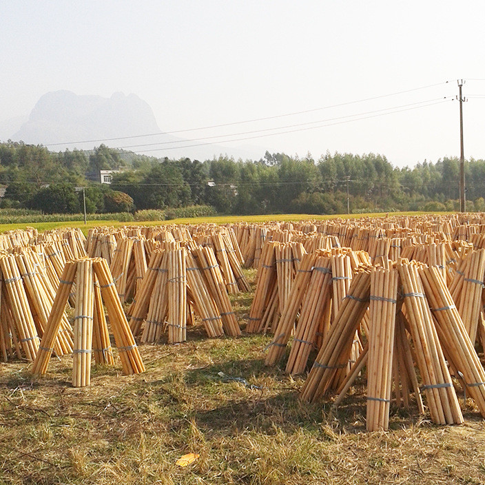 厂家直销 木质拖把棍扫把杆 拖把配件扫帚柄拖把柄 木纹扫把示例图21
