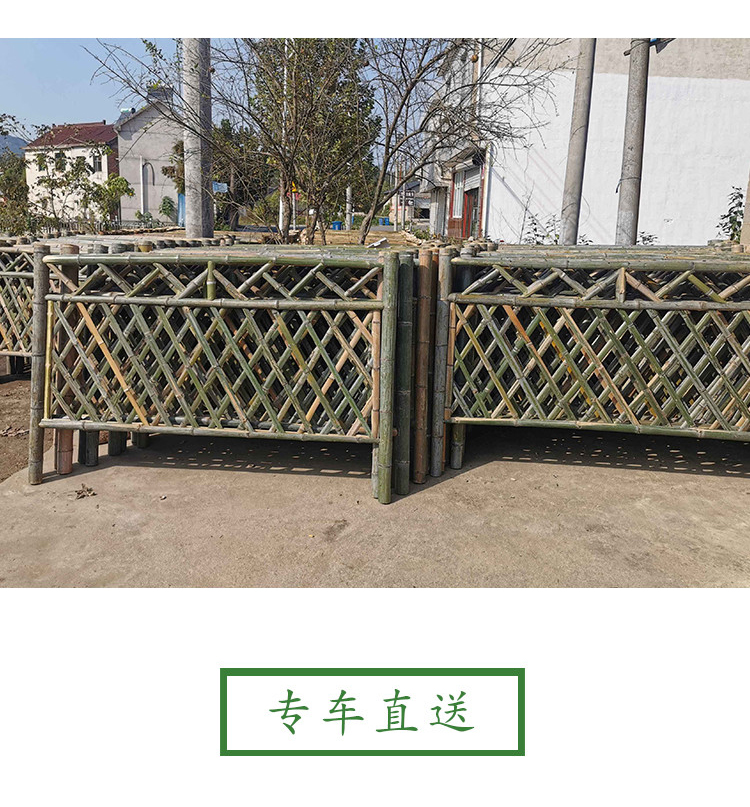 杭州西湖竹子围栏 塑钢护栏南湖竹栅栏篱笆墙