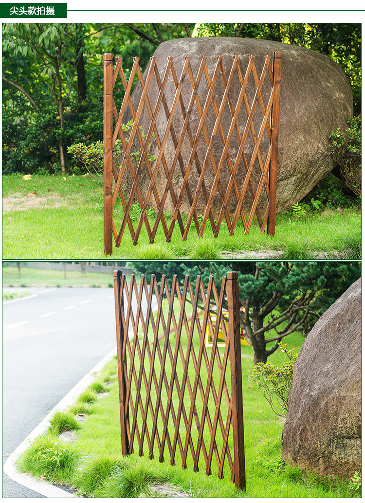 大同南郊竹子围栏 伸缩篱笆左权县竹栅栏竹板条