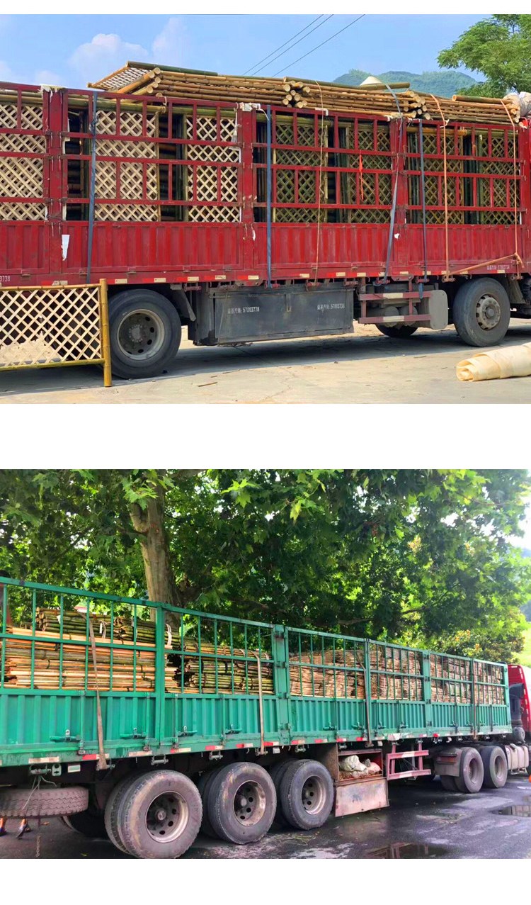 巢湖和县竹子围栏 防腐木栅栏宽甸县竹栅栏竹栅栏