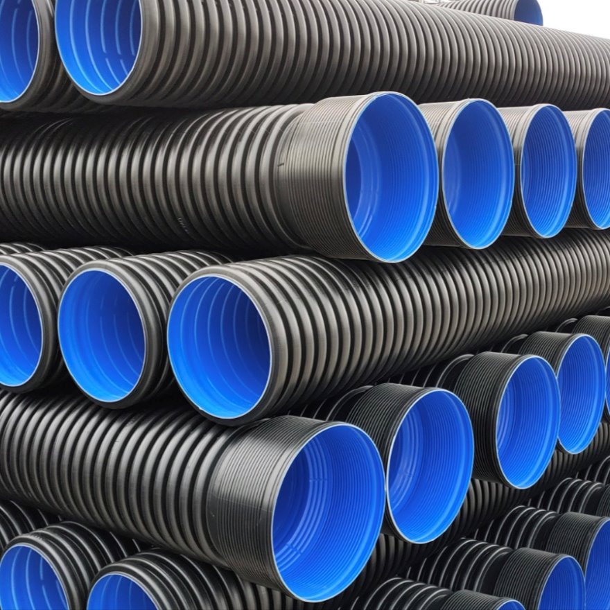 HDPE˫ڲƹֱܳ DN400 S2 