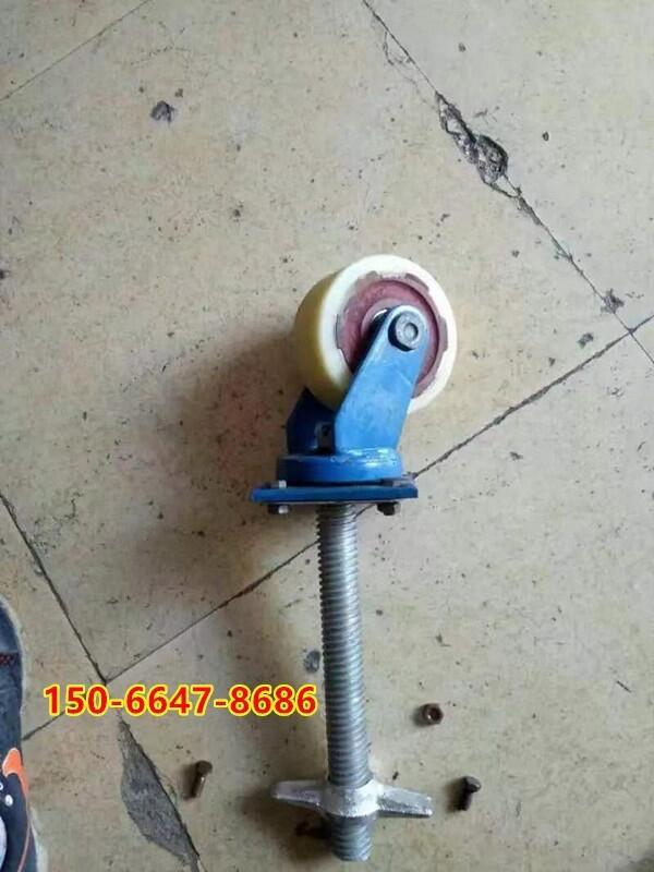 鄂尔多斯承重4.5吨重型铁芯尼龙万向脚轮厂家直销