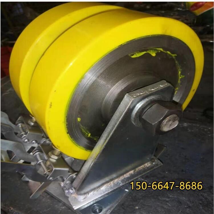 鄂尔多斯承重4.5吨重型铁芯尼龙万向脚轮厂家直销