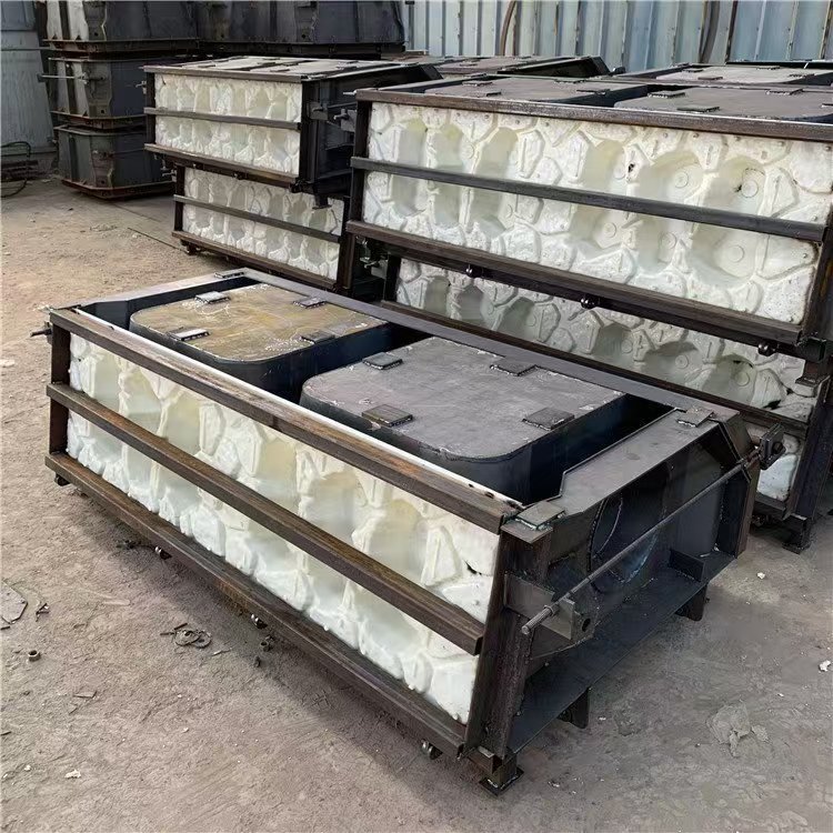河道用阶梯式生态护坡框模具