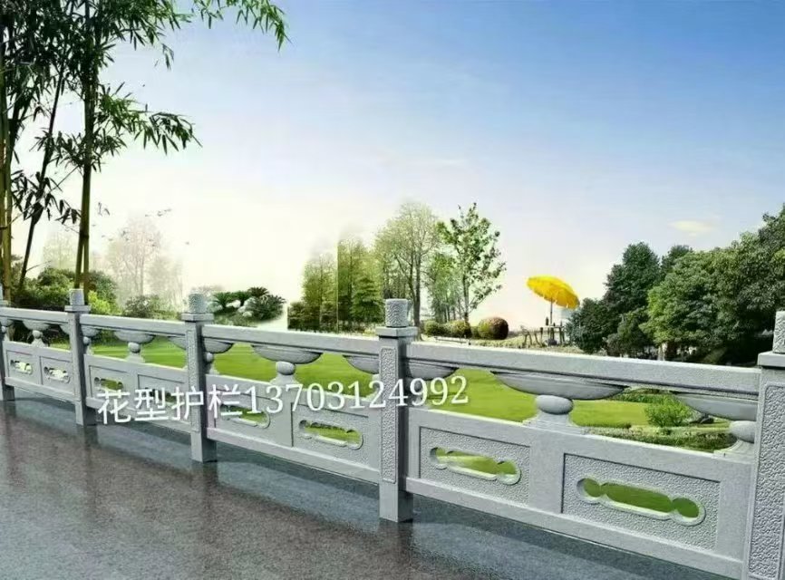 玻璃钢高强度河堤护栏模具厂家批发