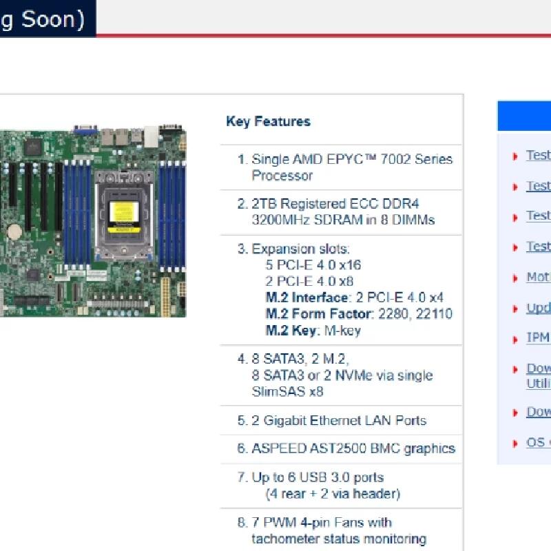 H12SSL-I ·AMD EPYC 7002 IPSF 