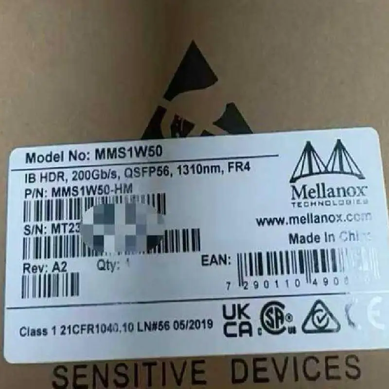 Mellanox MMS1W50-HM IB HDR, 200Gb/sģ