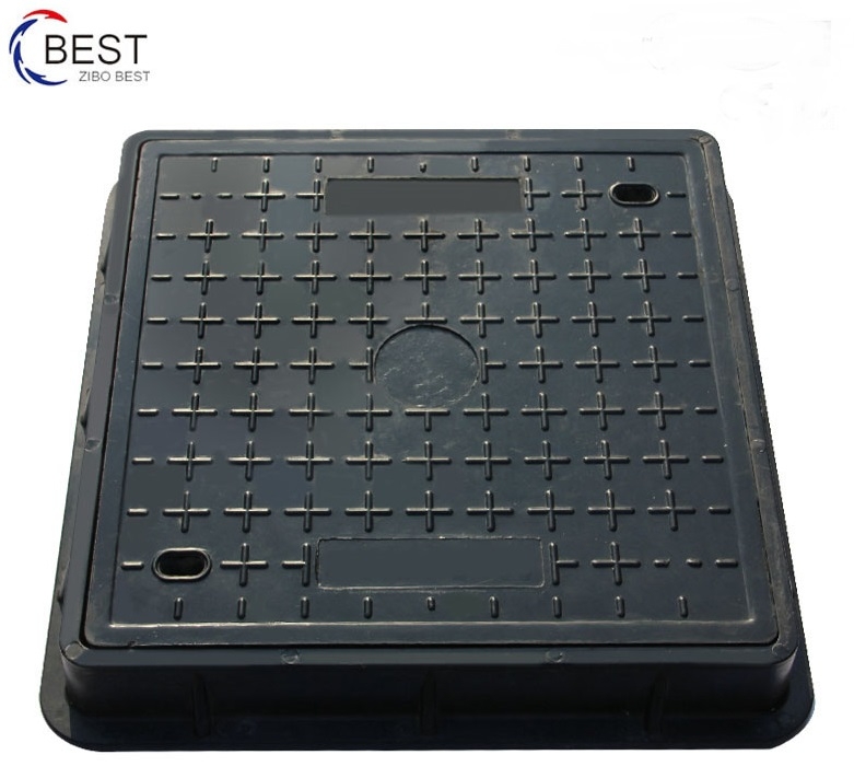 出口400X400方型复合树脂井盖可定制模具