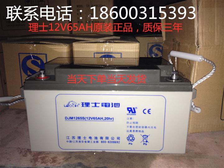理士电池DJM12-65 理士12V65AH UPS电源铅酸蓄电池理士12V65AH