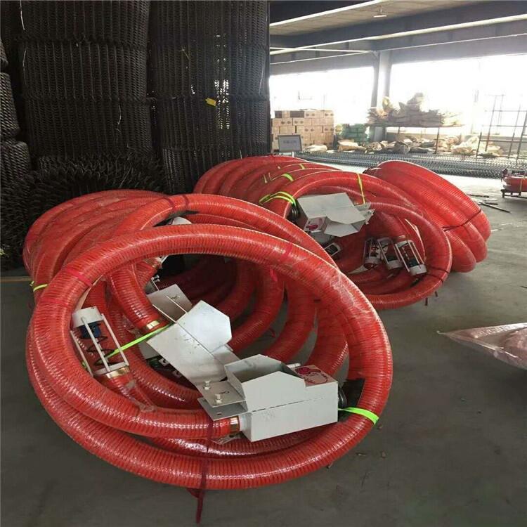 乌鲁木齐吸粮机型号抽粮机米数160型15米 软管吸麦机3.5寸8米