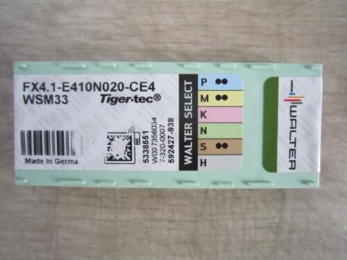 WALTER صƬ  FX4.1-E410N020-CE4 WSM33