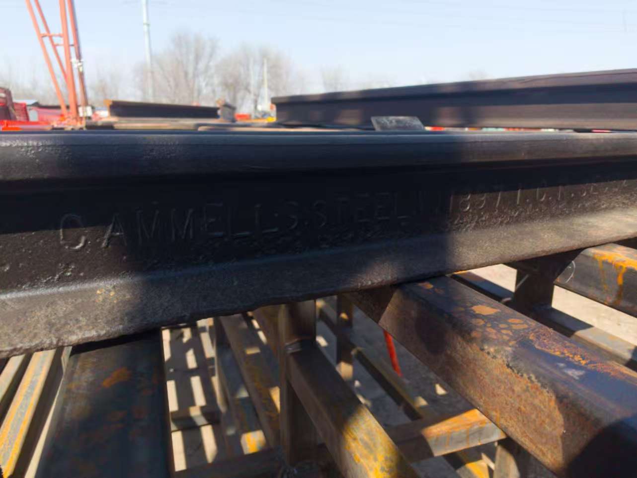 【曲水县】二手75吨旧钢轨【哪有回收的】