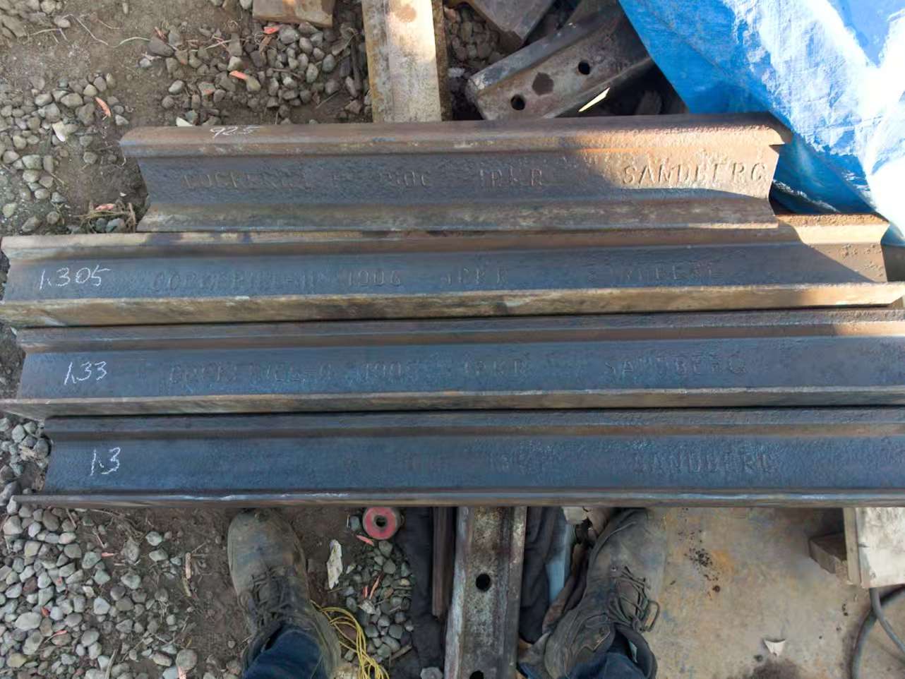 【古丈县】二手74吨废旧铁轨【哪有回收的】