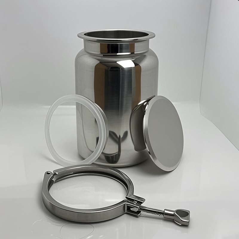 304不锈钢密封罐密封茶叶罐运输加厚卫生级储存罐药化罐卡箍罐