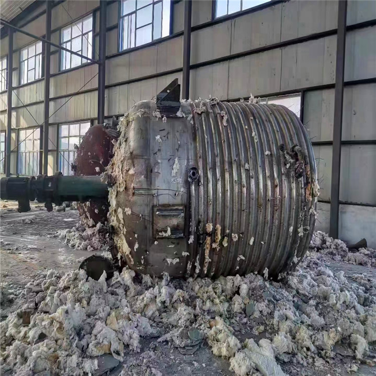 2000升不锈钢反应釜,南昌二手3吨不锈钢加热保温搅拌罐