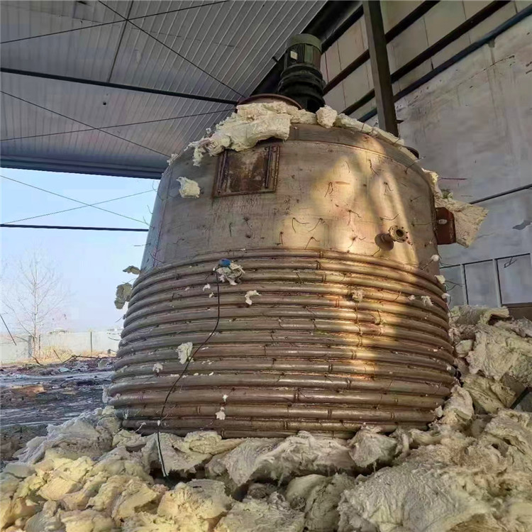 5立方不锈钢反应釜,石家庄二手5000L不锈钢反应釜