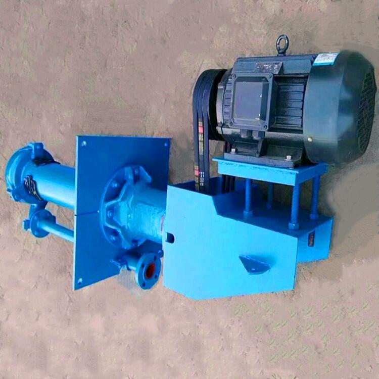 会东4寸长轴排污泵L搅拌液下抽渣泵安装尺寸表