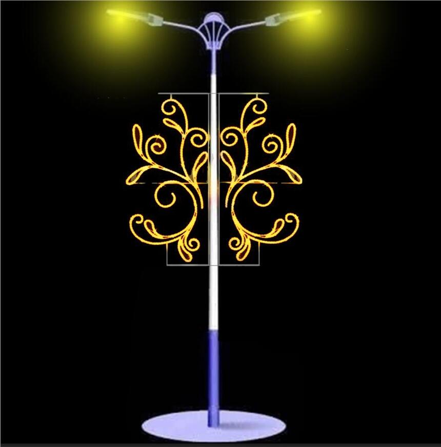 忻州城区亮化LED灯笼生产厂家亮化路灯杆