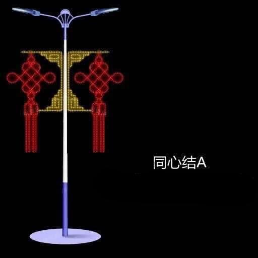 聊城灯杆灯箱 灯杆灯箱批发街道亮化照树灯led中国生产厂家