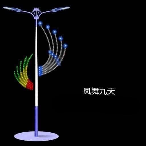 忻州城区亮化LED灯笼生产厂家亮化路灯杆