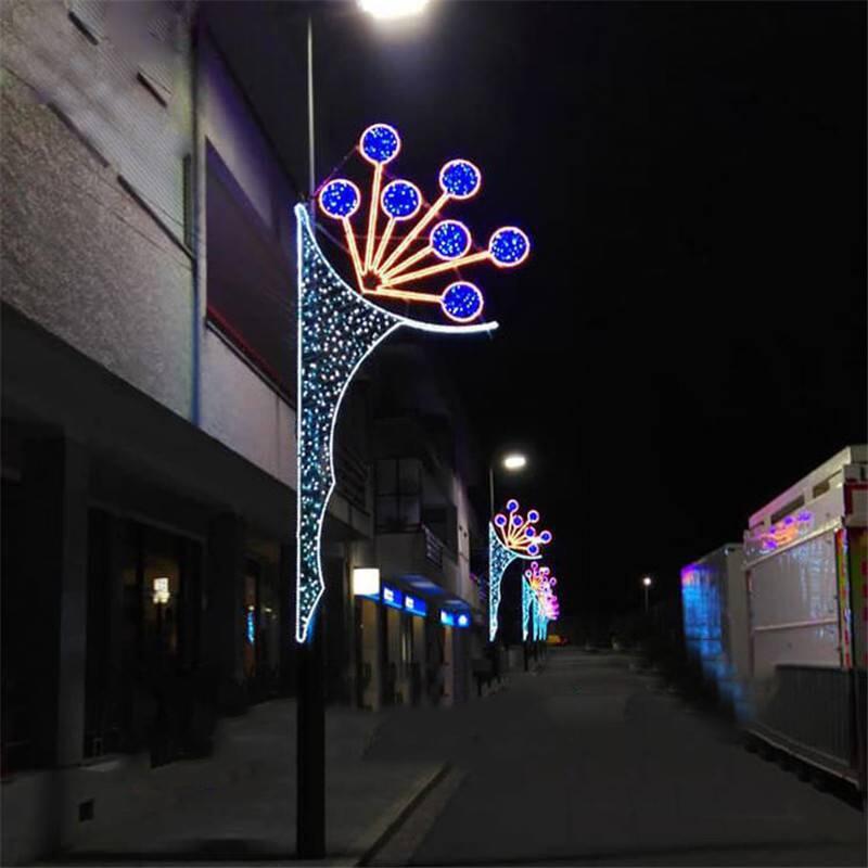 德阳发光灯笼厂家路灯杆挂件装饰路灯灯杆造型灯笼