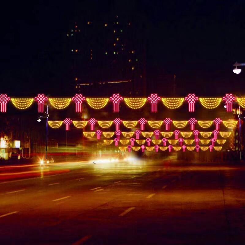 保山发光灯笼厂家电灯杆灯箱太阳能路灯挂件