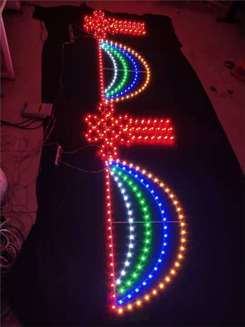 2米福字路灯中国结灯厂家供应