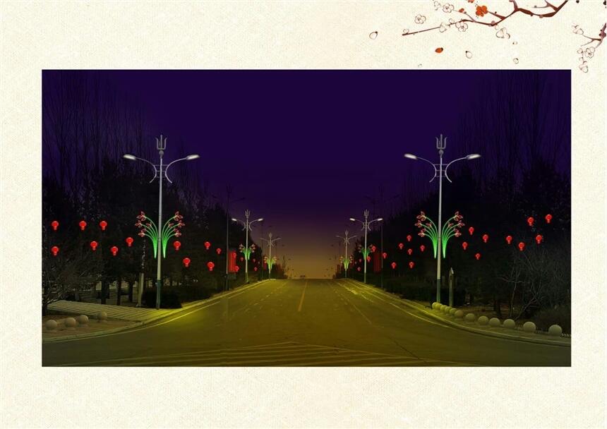 挂路灯中国结动感艺术灯尺寸多样