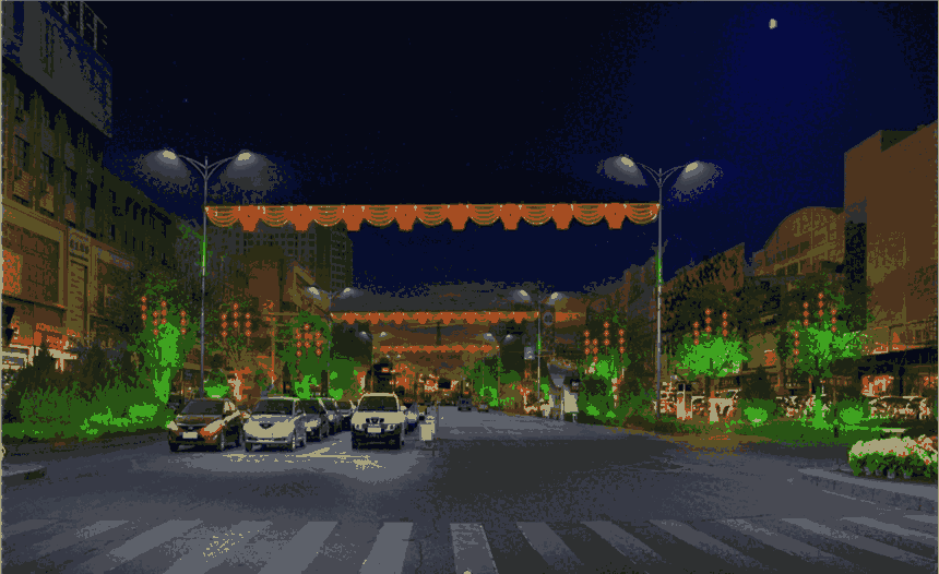 2米福字路灯中国结灯厂家供应