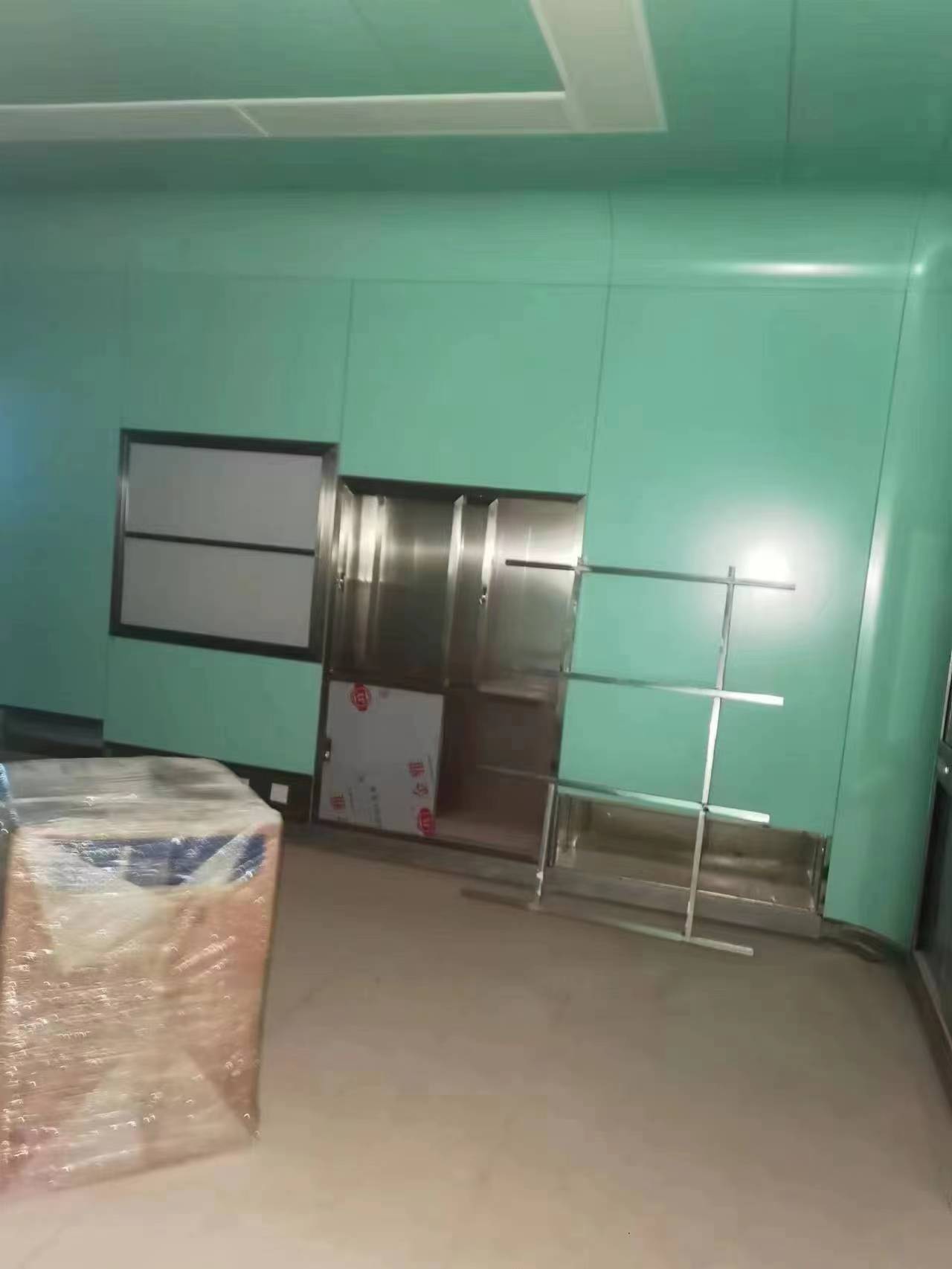 手术室装修医疗整形美容医院PCR实验室电解钢板净化板安装施工