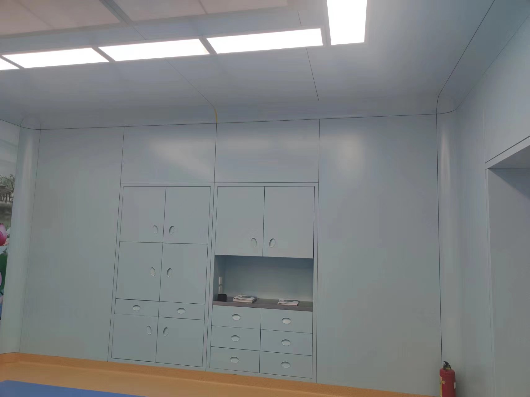 医用电解钢板 可定制颜色 手术室专用 净化车间专用净化板