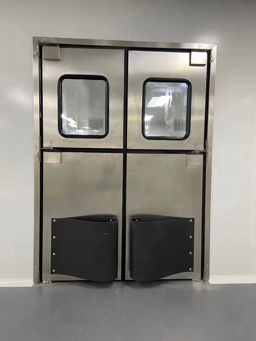 不锈钢净化门 洁净无尘车间实验室厂房钢制门 密闭平开门