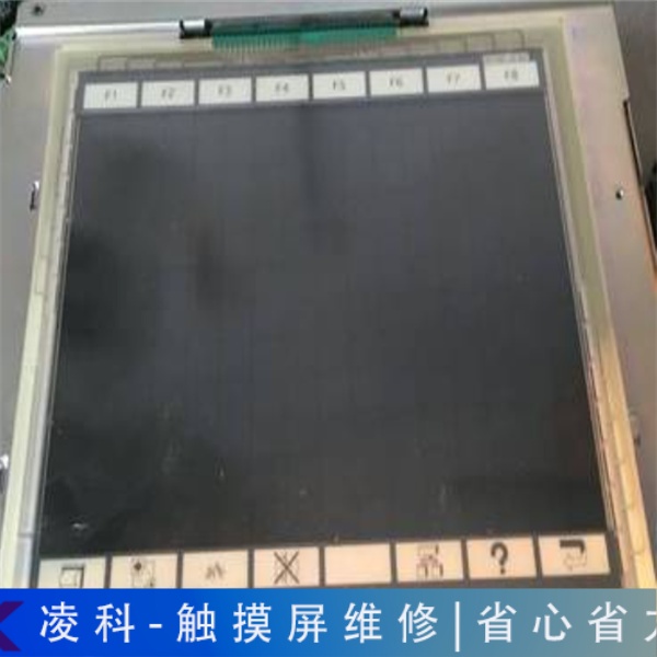 三菱触摸屏有背光无字符(维修)具体实操