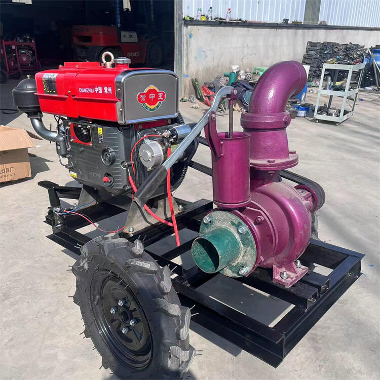 电启动柴油机抽水泵专用汽油抽水泵图片灵活自如共青城市汽油离心抽水泵 菜地园圃灌溉抽水机产量高