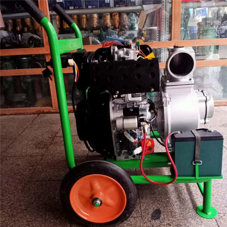 电启动柴油机抽水泵专用汽油抽水泵图片灵活自如共青城市汽油离心抽水泵 菜地园圃灌溉抽水机产量高