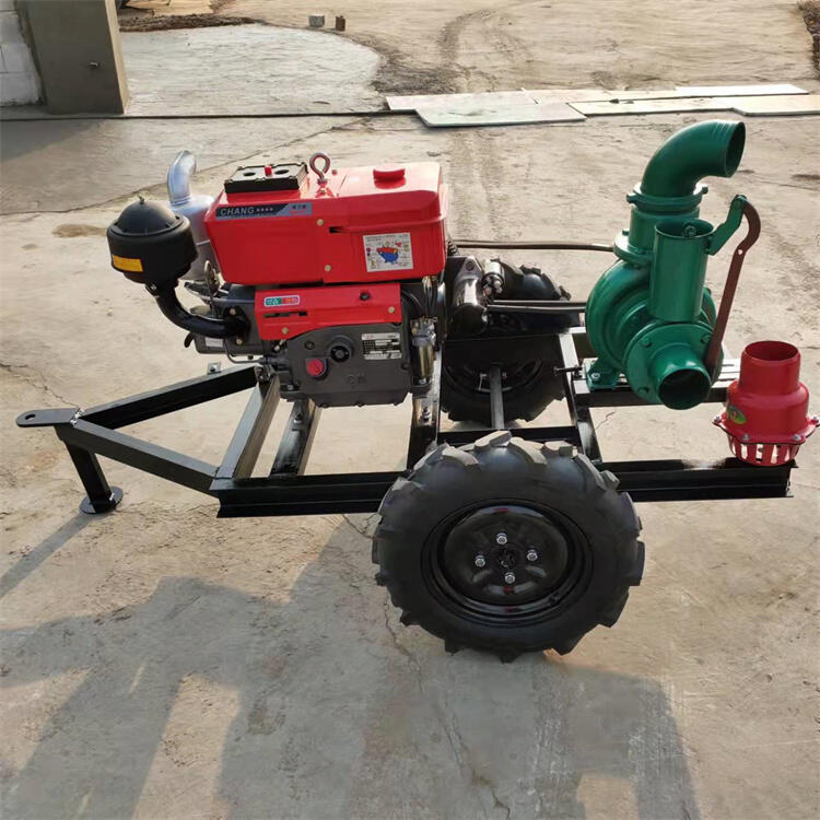 远距离喷灌曲阜市小型汽油泵便携式水泵多功能