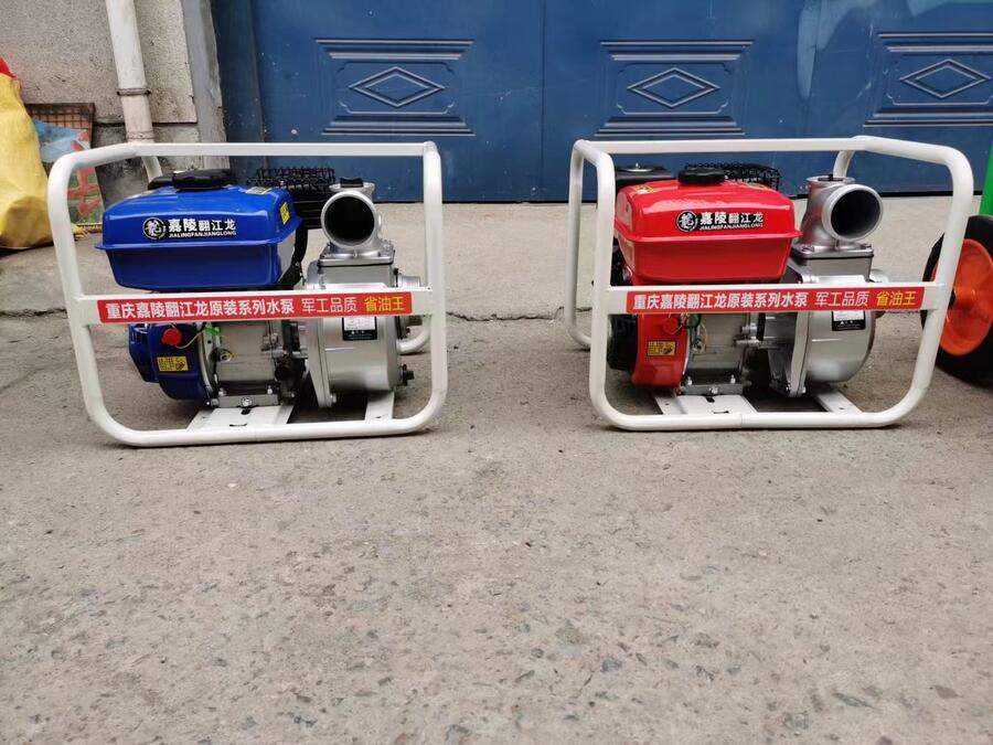 手推电机抽粪泵10寸自吸污水泵察哈尔右翼前旗2寸抽水泵单价 适用于农田浇灌泵轻便省力