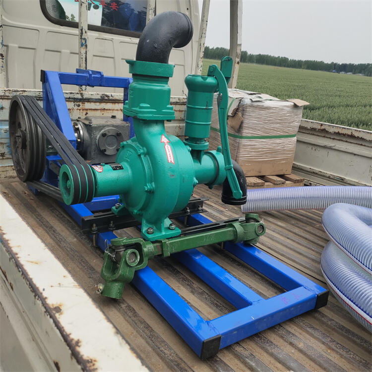 小型汽油泵汽油泵农业灌溉泵省人工平塘电机带动拖车水泵8寸柴油抽水泵