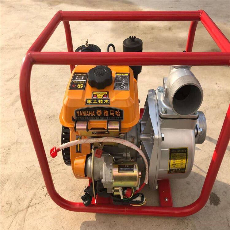远距离喷灌曲阜市小型汽油泵便携式水泵多功能