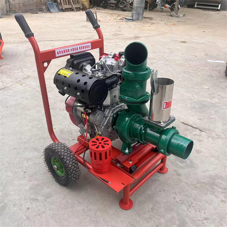 自吸柴油机水泵机组新型汽油自吸泵质保两年磐安三相小型船用清淤泥浆泵2寸抽水泵单价 多功能