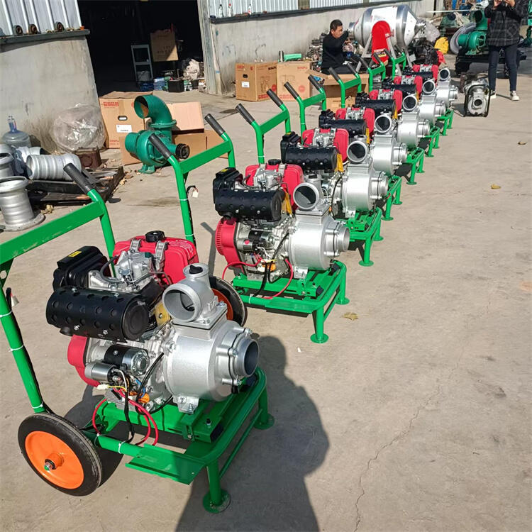 远距离喷灌曲阜市小型汽油泵便携式水泵多功能