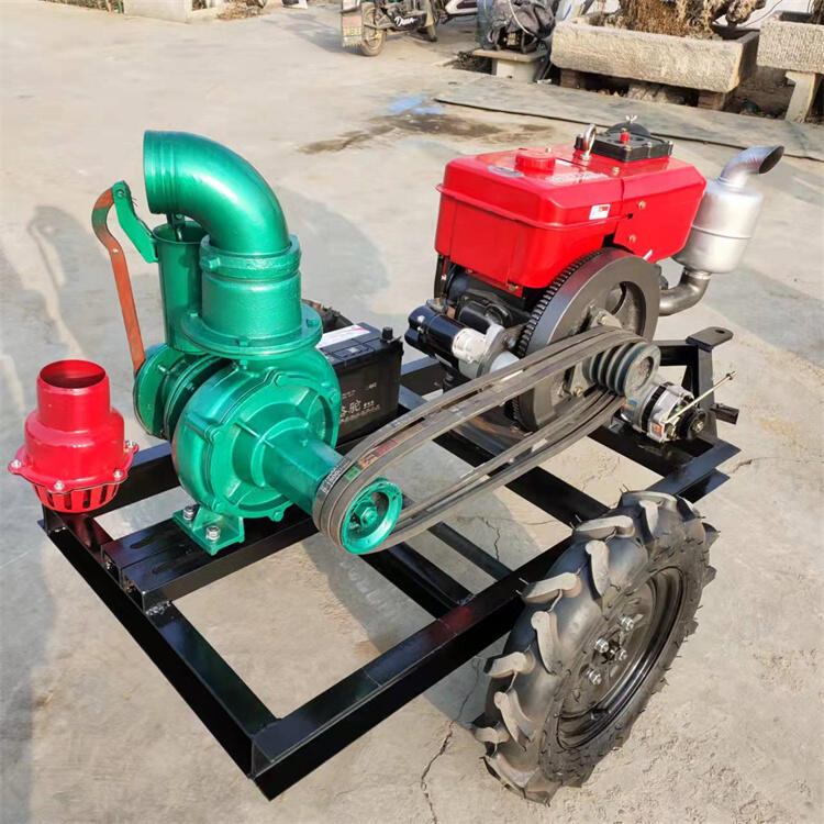 耐磨抽沙泵农用抽水泵自吸泵低耗能高青果园大马力耐用水泵 汛柴油抽水机 轻便省力