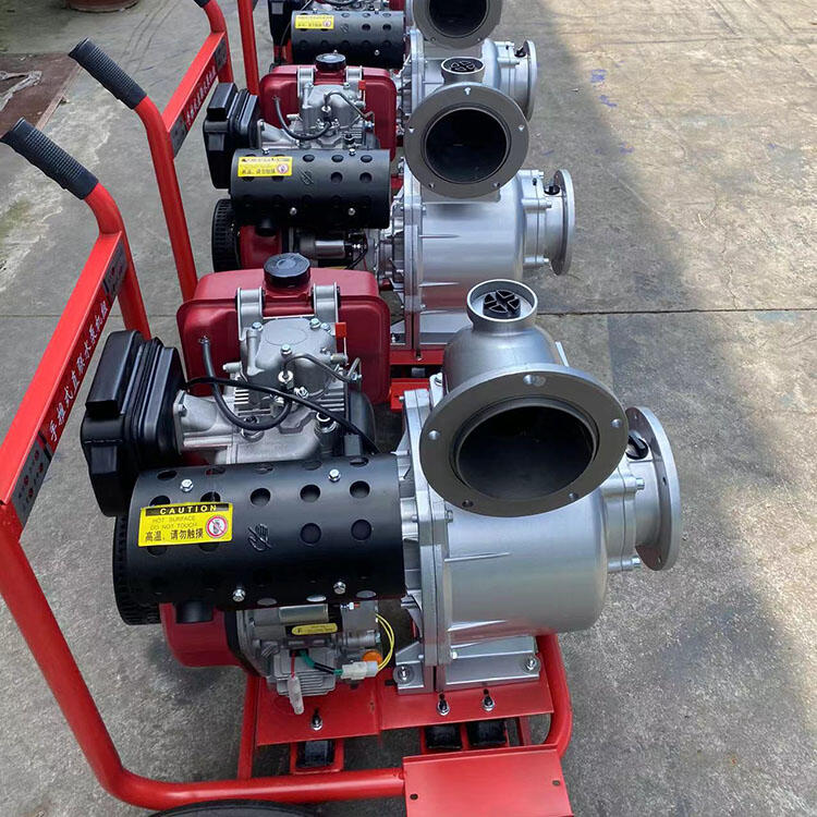 拖车款抽水泵园林灌溉抽水泵灵活自如慈溪市电机带动拖车水泵汽油离心抽水泵 灵活自如