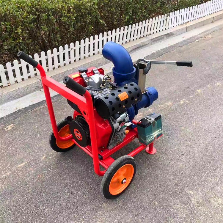 12寸拖车款泵输送汽油大功率抽水泵轻便灵活大姚省油污水处理泵污水防汛排水泵厂家