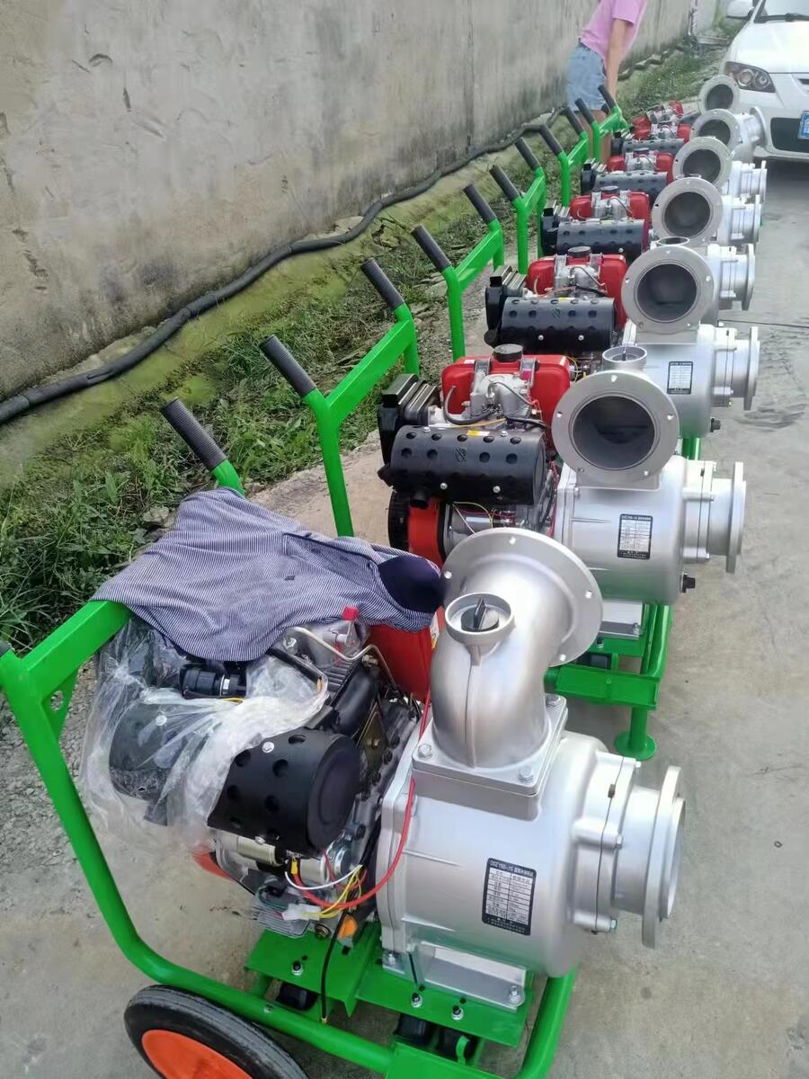 耐磨抽沙泵农用抽水泵自吸泵低耗能高青果园大马力耐用水泵 汛柴油抽水机 轻便省力