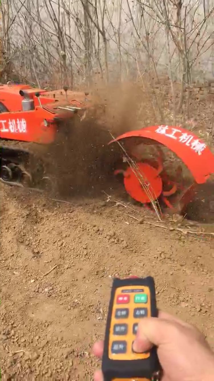 新闻:菏泽遥控履带开沟机型号齐全