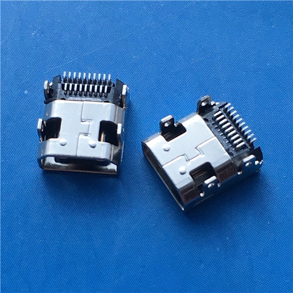 HDMIĸ MICRO 19PinĽŲ ƬSMT˫ MINI HDMI